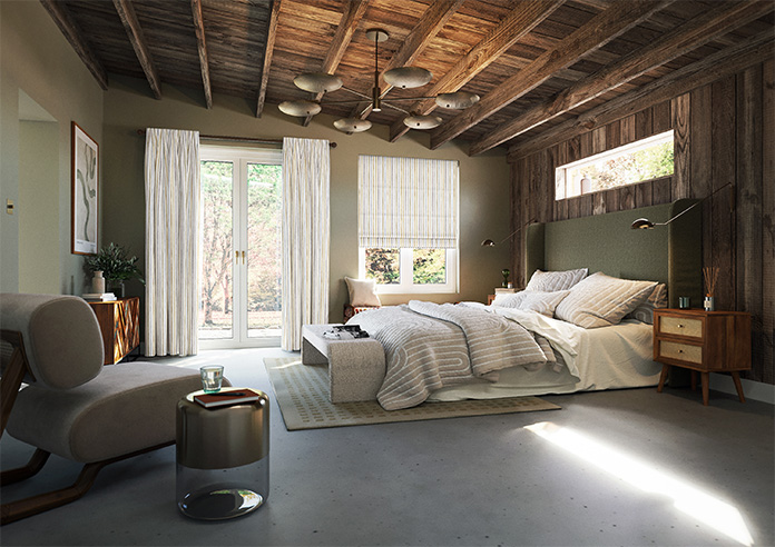 Vintage Stripe, Gold Coast - Made to Measure Curtains - Image 8